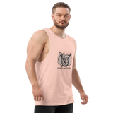 Dysfunctional Ent drop arm tank top (Men's)