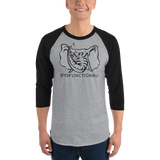 Dysfunctional Ent (3/4 sleeve) Raglan Shirt