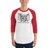 Dysfunctional Ent (3/4 sleeve) Raglan Shirt