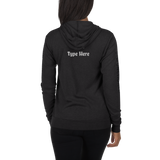 Dysfunctional Ent (Unisex) zip hoodie (BWP)