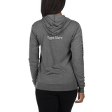 Dysfunctional Ent (Unisex) zip hoodie (BWP)