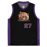 Dysfunctional Ent (Recycled unisex) basketball jersey